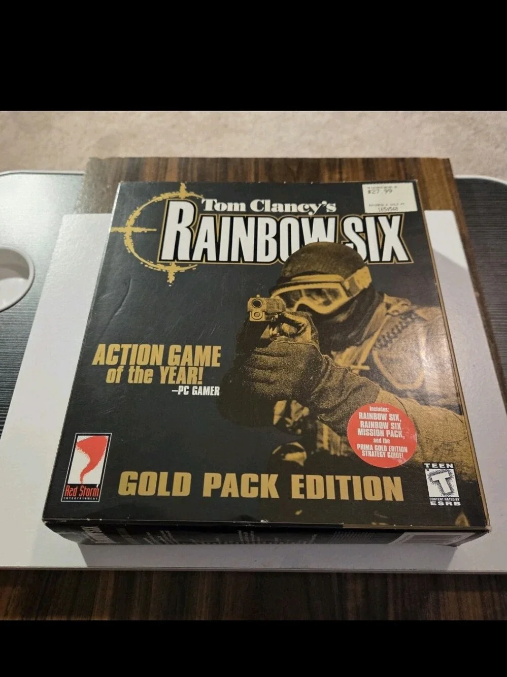 Tom Clancy Rainbow Six Gold Pack Edition PC Big Box Complete Red Storm Strategy
